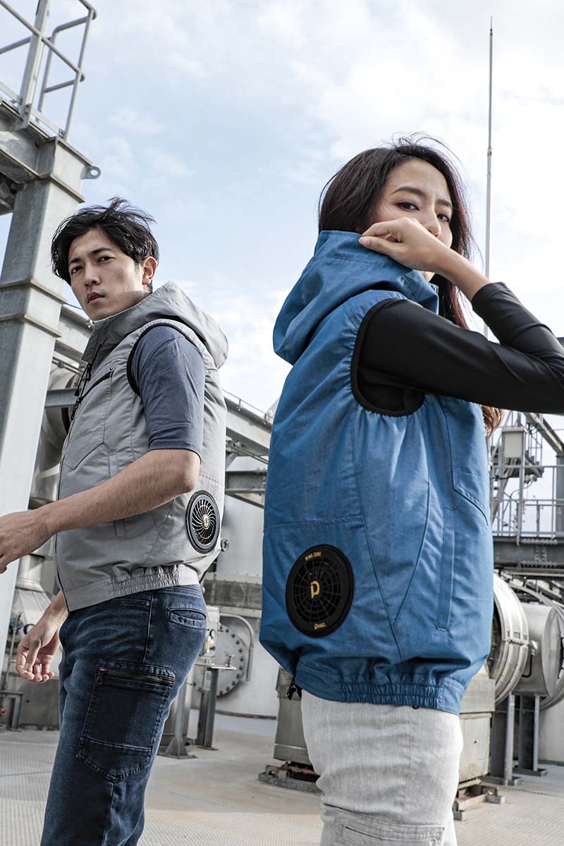 0082 WZ DENILK CHAMBRAY VEST | Scot.Inc