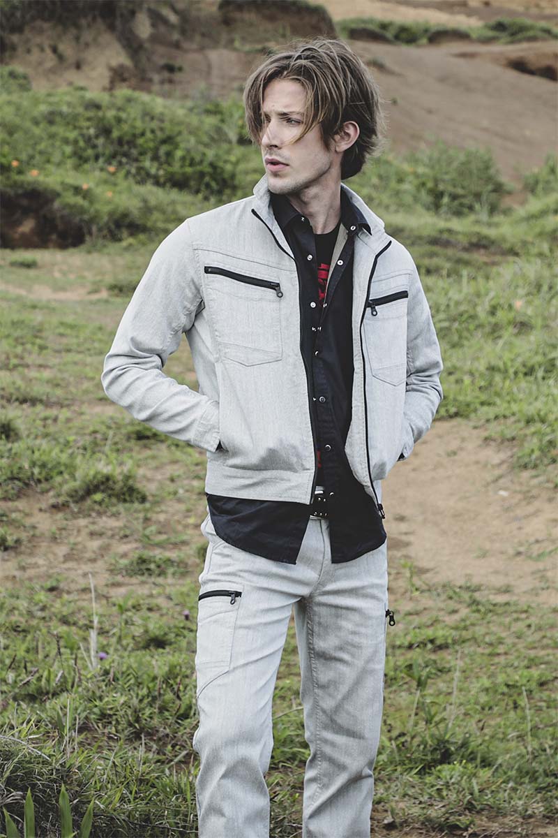 txt ニット ジムサック 公式 0001 ZIP SLIM STRETCH JKT | Scot.Inc