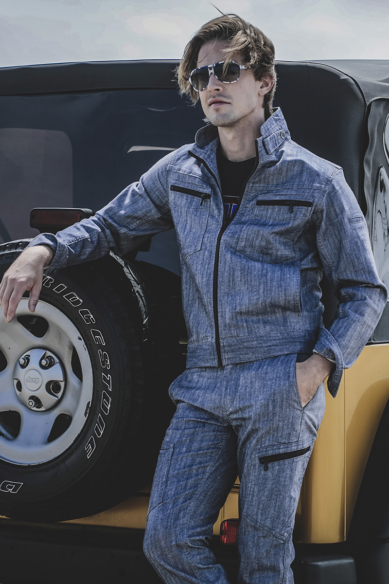 0003 ZIP STRETCH JOGGER PNT | Scot.Inc