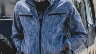 0001 ZIP SLIM STRETCH JKT | Scot.Inc