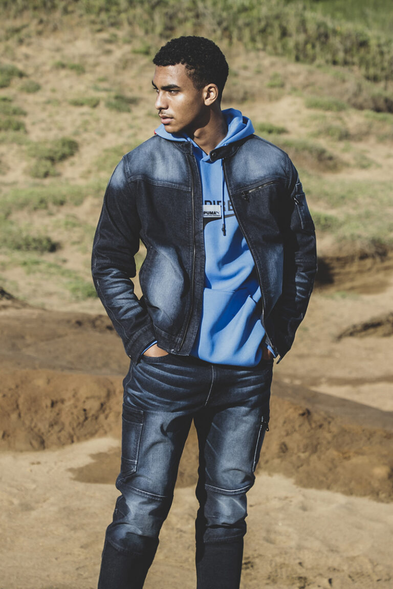 0079 コーデュラデニムライダースジャケット | Scot.Inc